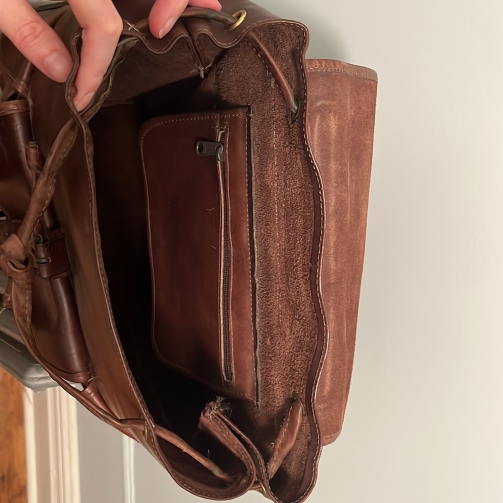 Leather Backpack - image 4